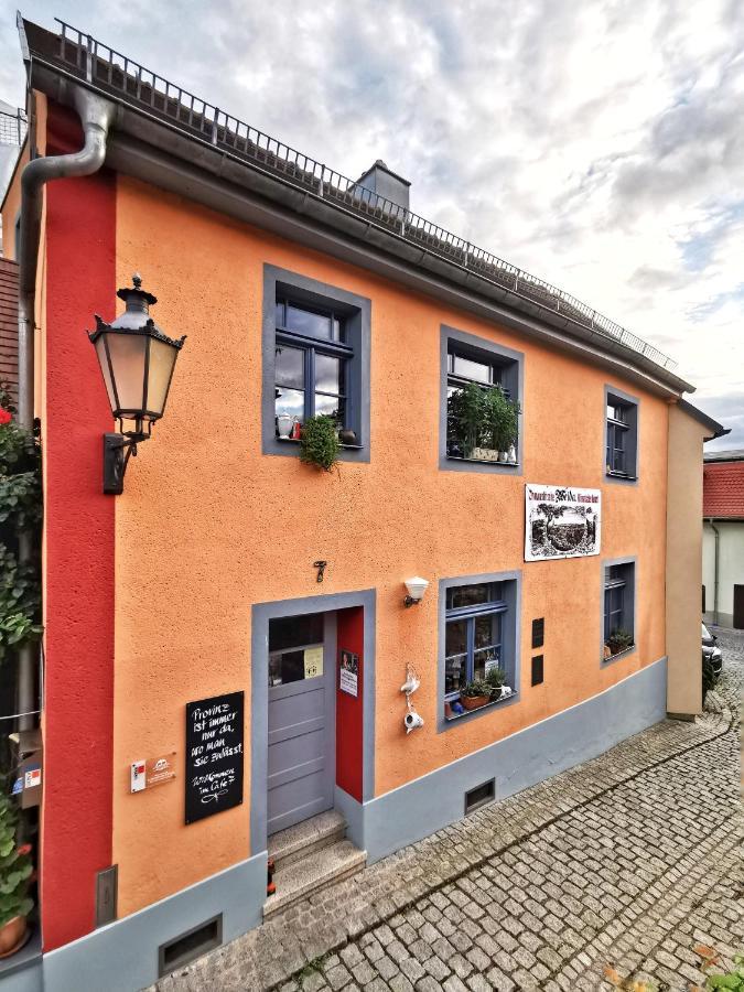Charmantes Apartment Siebenschlaefer - Ferienwohnung Cafe 7 Weida Ngoại thất bức ảnh