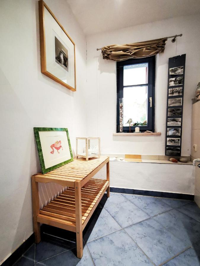 Charmantes Apartment Siebenschlaefer - Ferienwohnung Cafe 7 Weida Ngoại thất bức ảnh