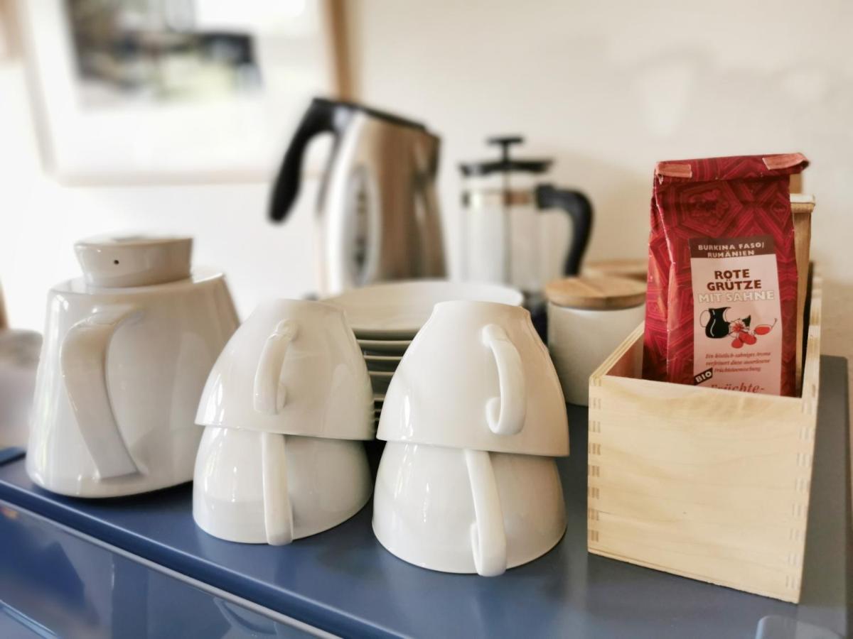 Charmantes Apartment Siebenschlaefer - Ferienwohnung Cafe 7 Weida Ngoại thất bức ảnh